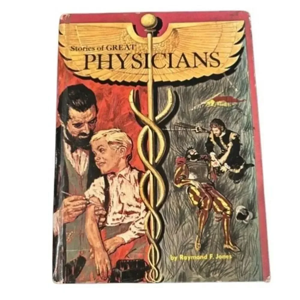 Stories Of Great Physicians By Raymond F. Jones Whitman Real Life Stories